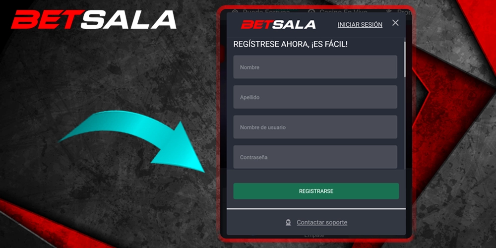 Rellene el formulario con sus datos personales