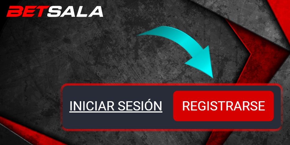 Localice y haga clic en el botón de registro