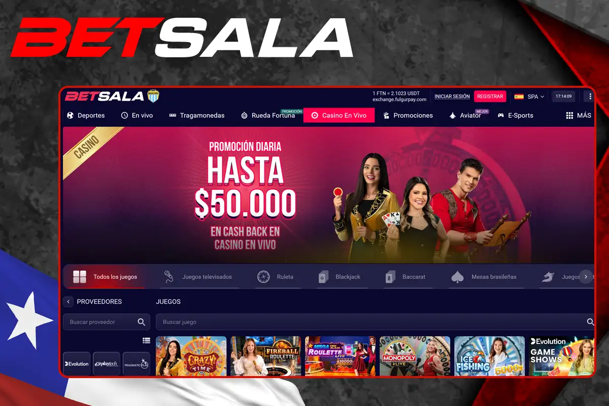 Casino en Vivo Betsala